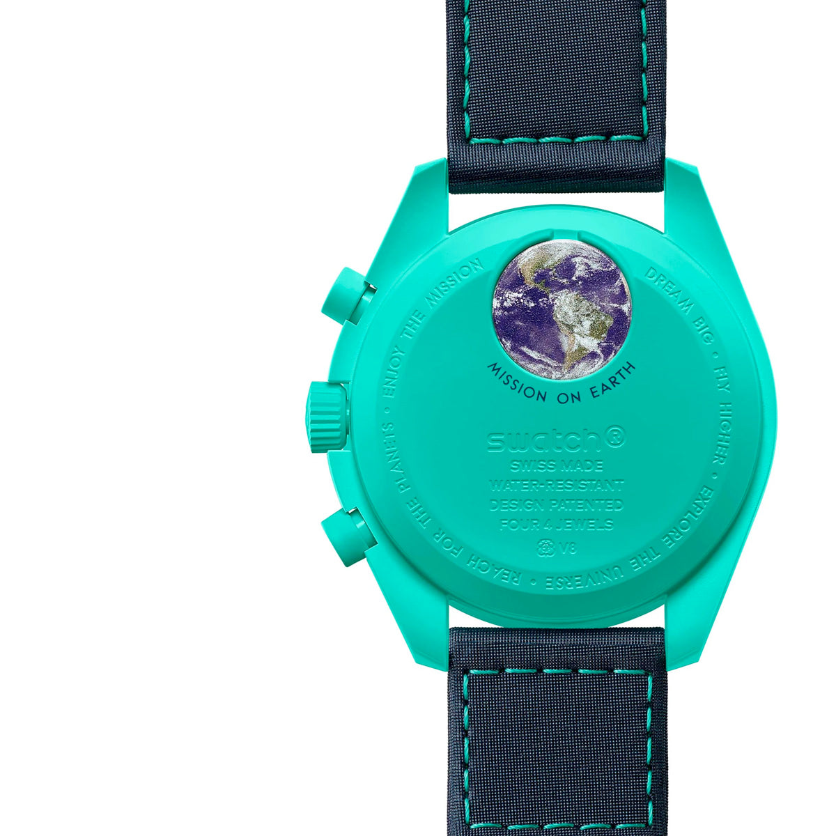 Swatch x Omega Bioceramic Moonswatch Mission to Earth - POLAR LIGHTS