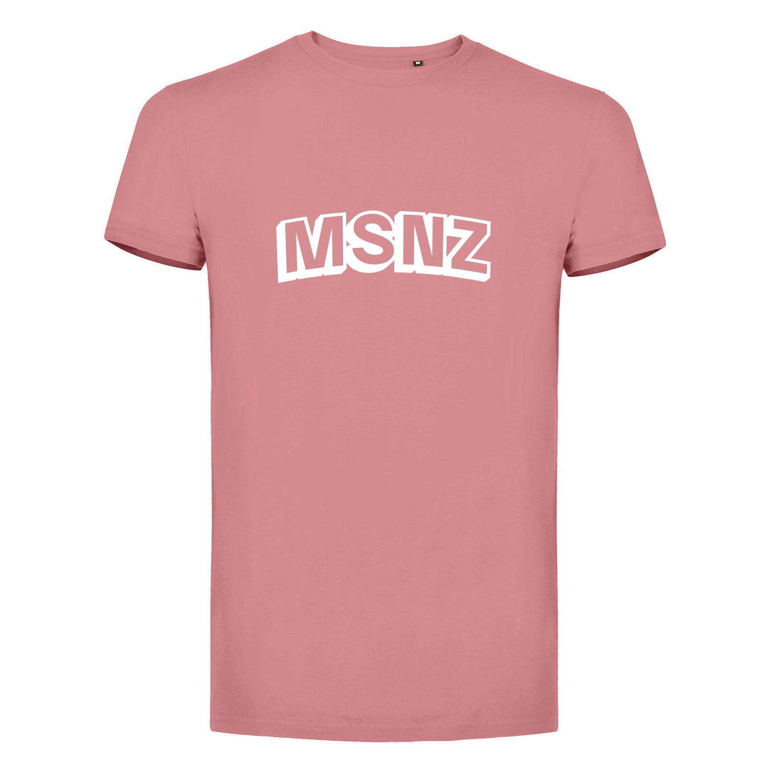 T-shirt organica Uomo - MSNZ Rosa