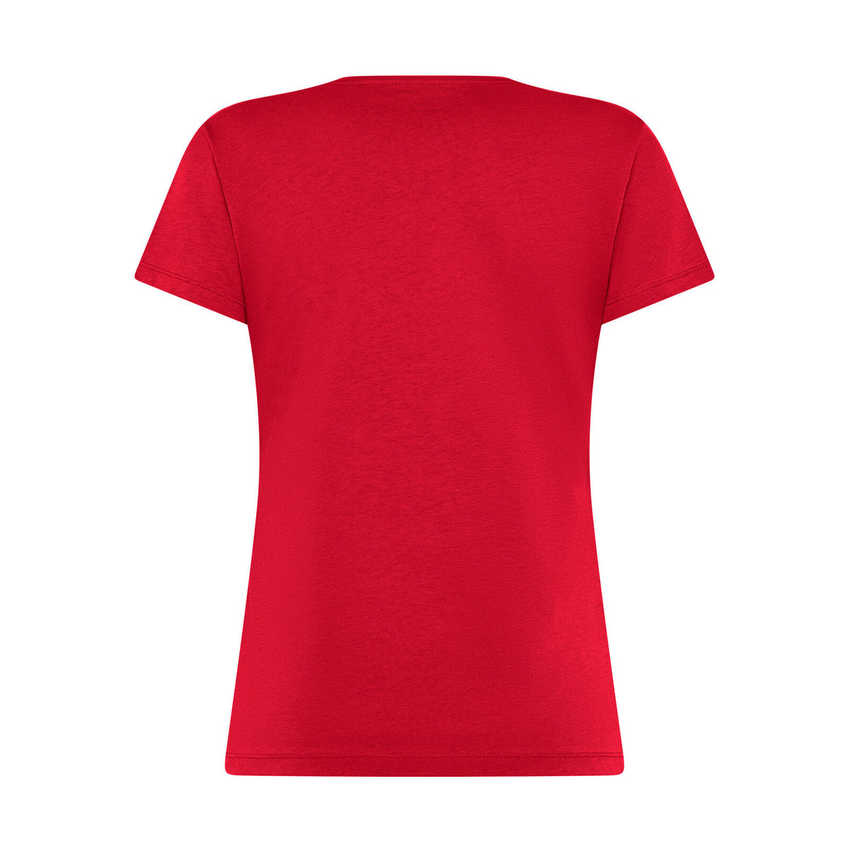 Organic tee donna - Rosso, retro
