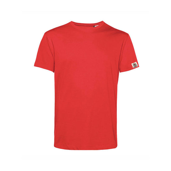 T-shirt organica Mono Rosso