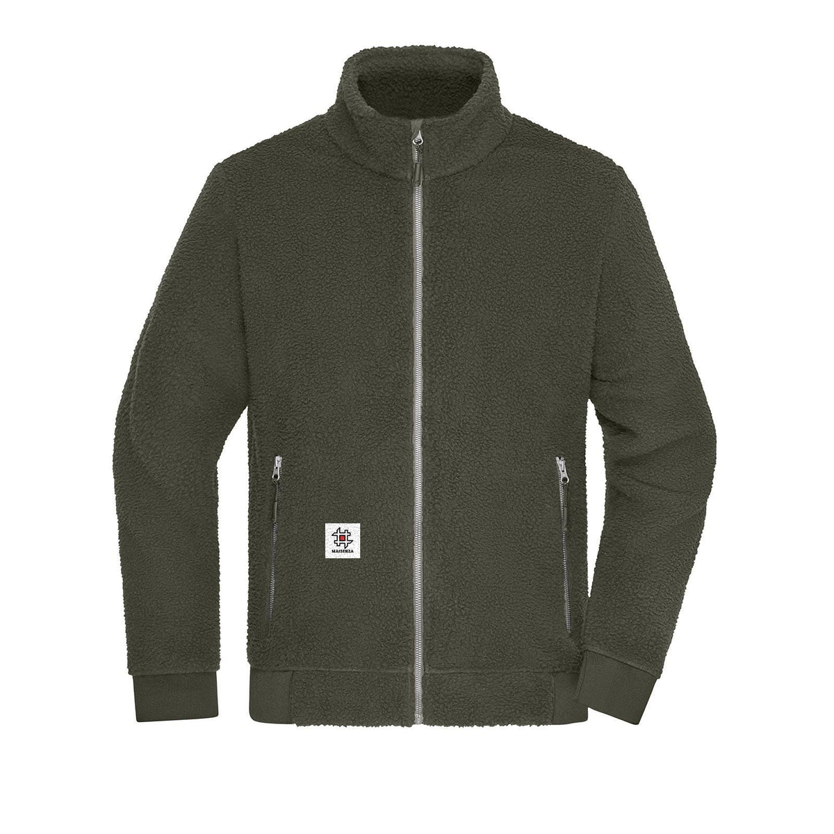 Pile sherpa oliva
