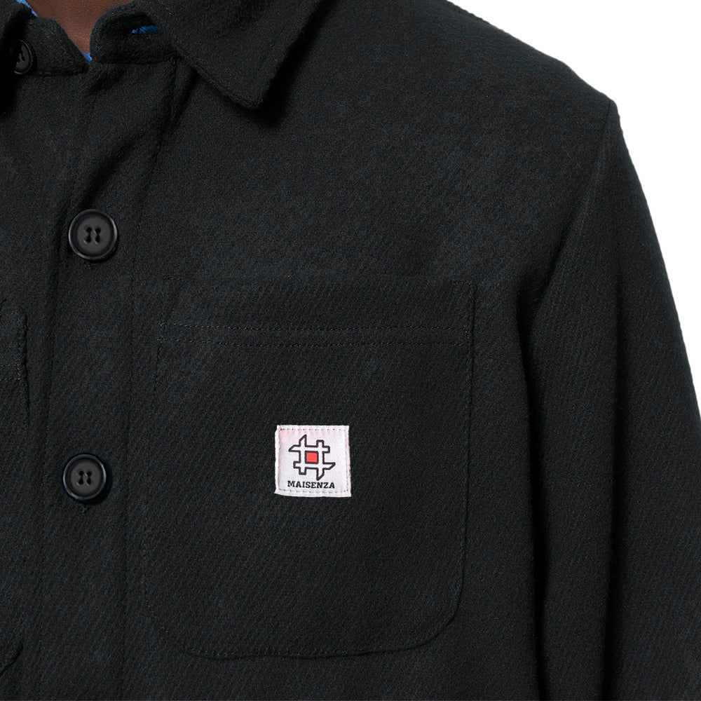 Camicia Uomo WIP Maisenza # - Black