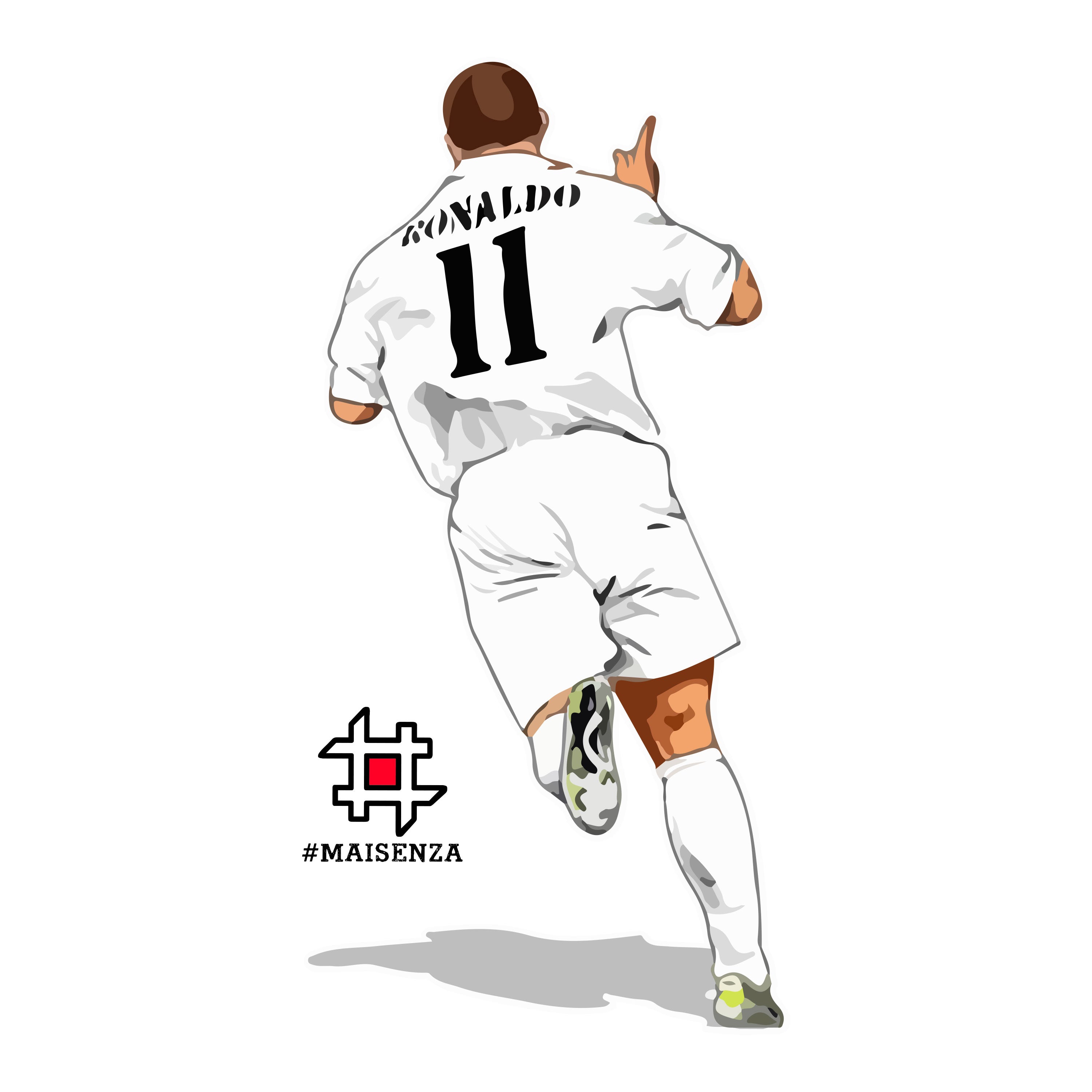 Felpa Maisenza # Sport Graphic Ronaldo - Rust