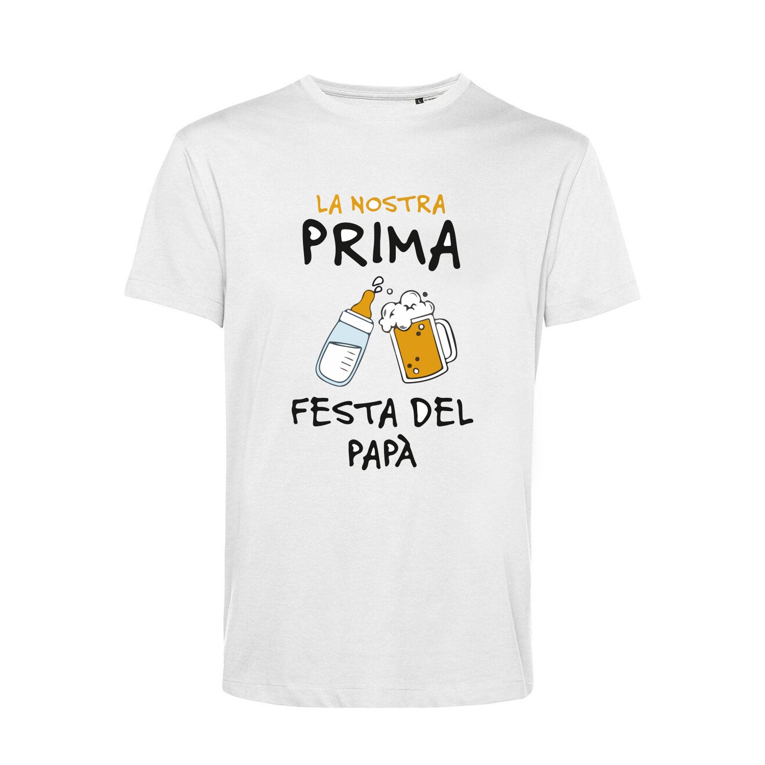 T-shirt organica Uomo - Prima festa del papà