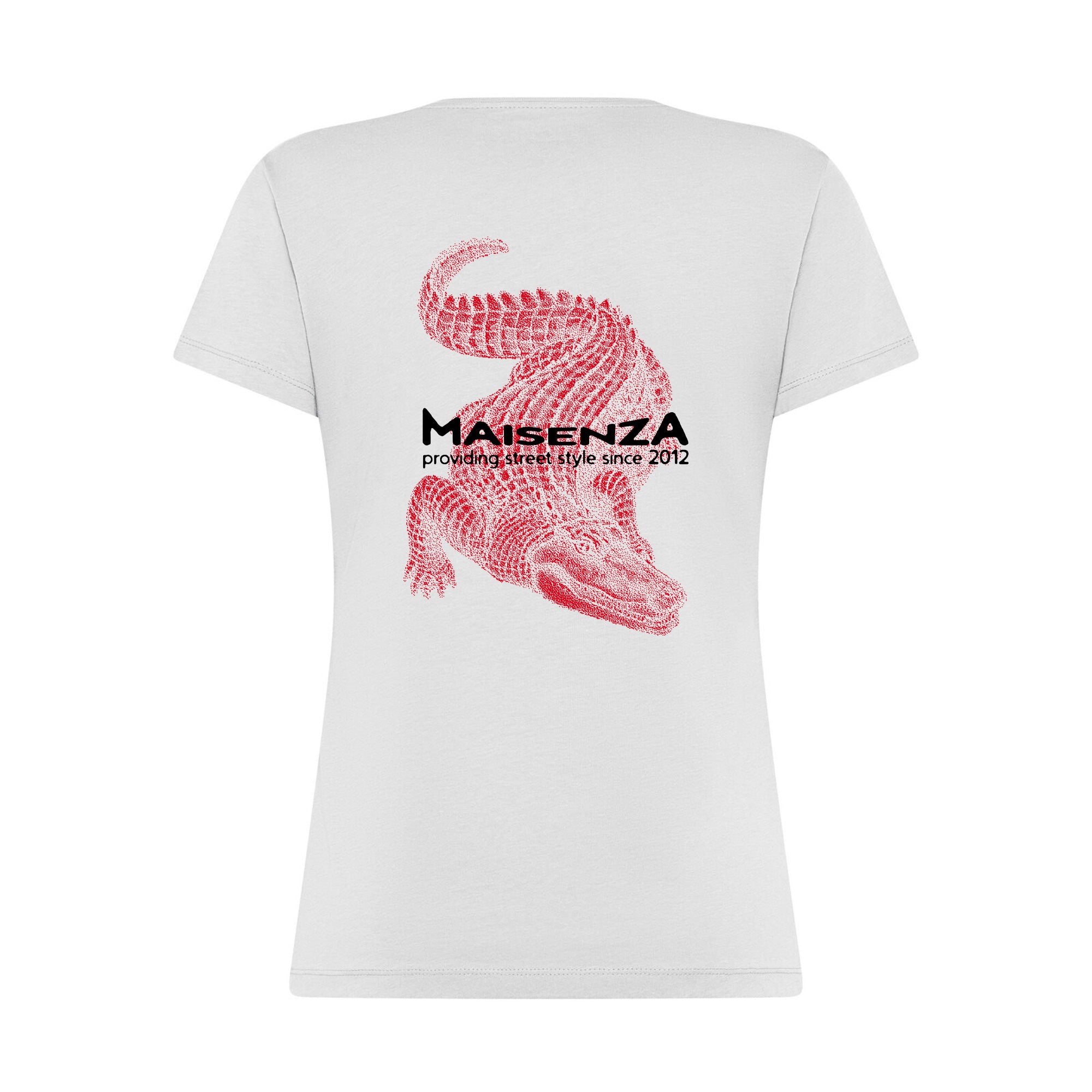 T-shirt Glitch Donna - Coccodrillo