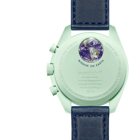 Swatch x Omega Bioceramic Moonswatch Mission to Earth