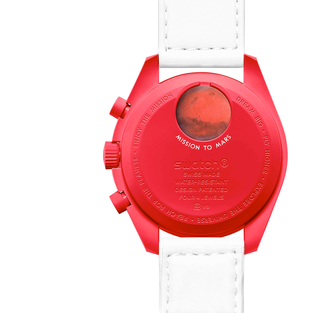 Swatch x Omega Bioceramic Moonswatch Mission to Mars
