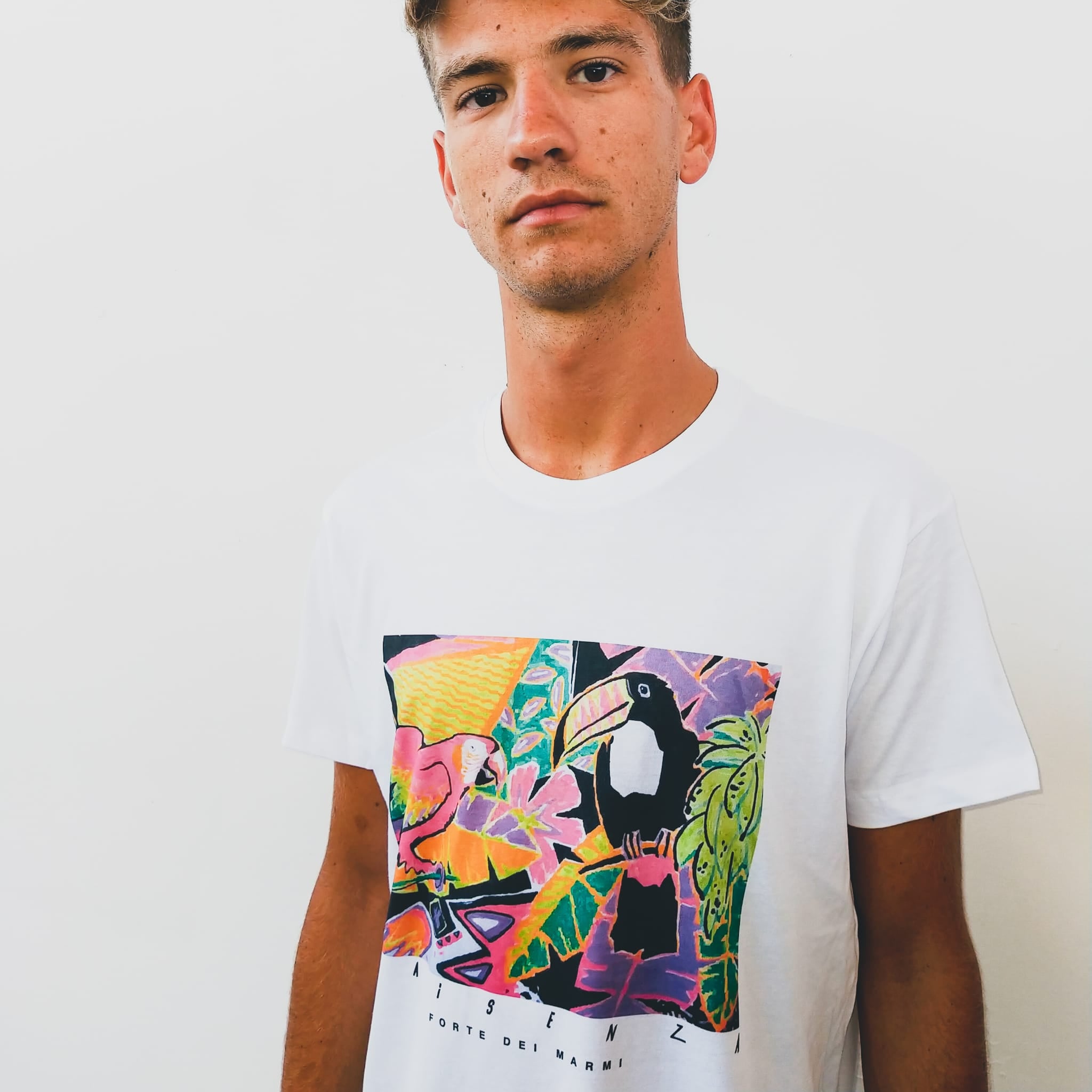 T-shirt organica UOMO Tropical