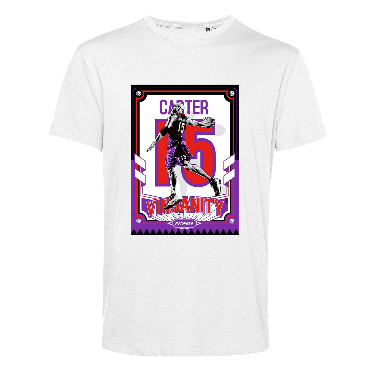 T-shirt organica Vinsanity White - Uomo