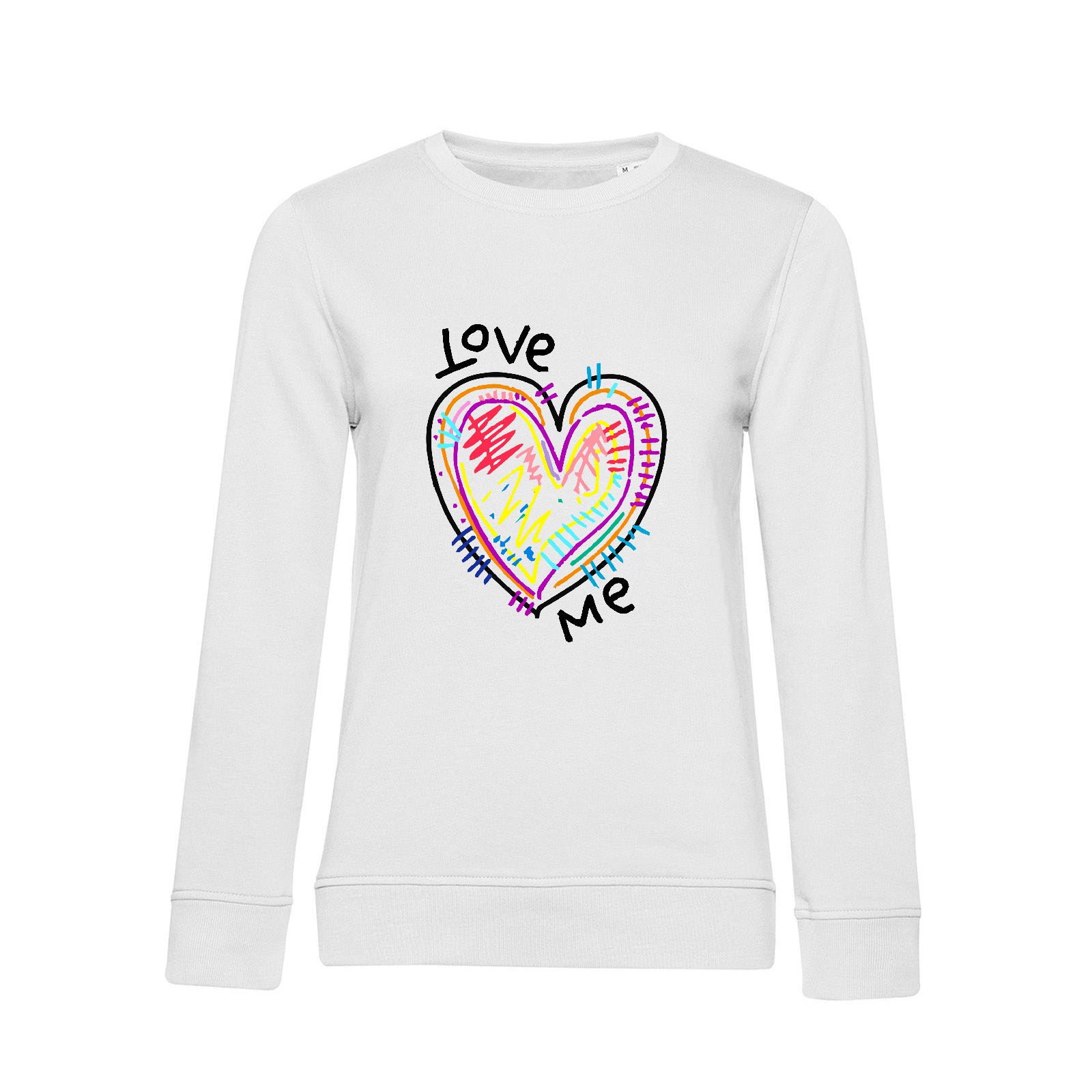 Felpa girocollo Cuore - Donna