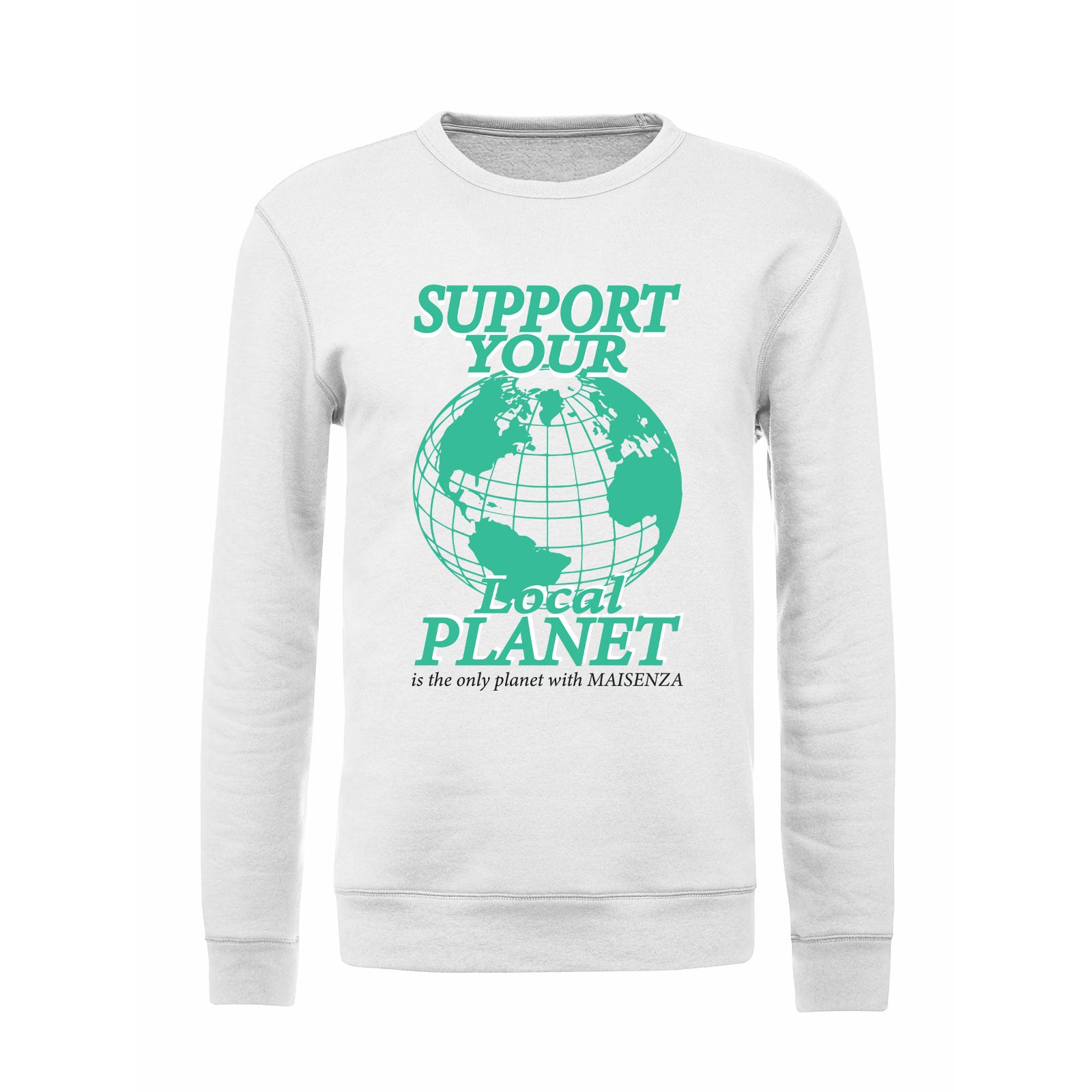 Felpa girocollo Uomo SAVE THE PLANET