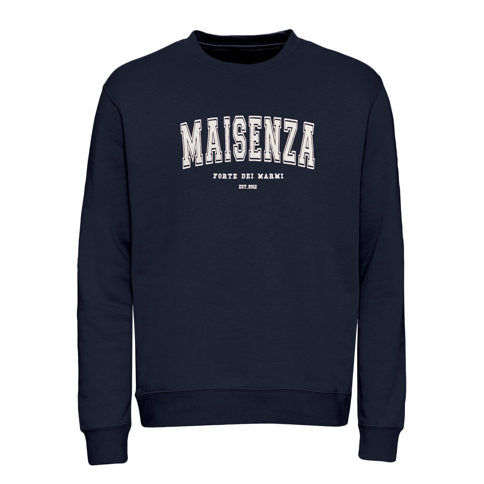 Felpa girocollo donna VARSITY - Navy