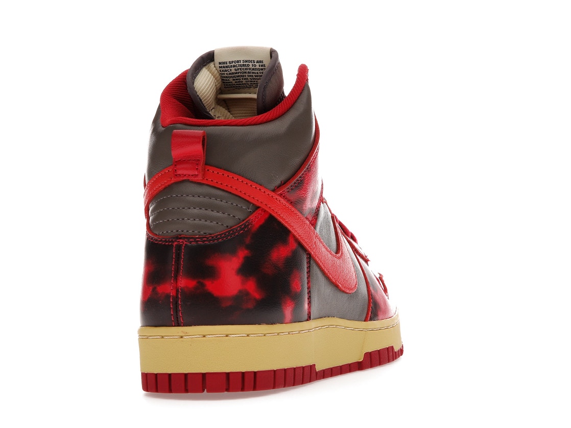 Nike Dunk High 1985 Red Acid Wash