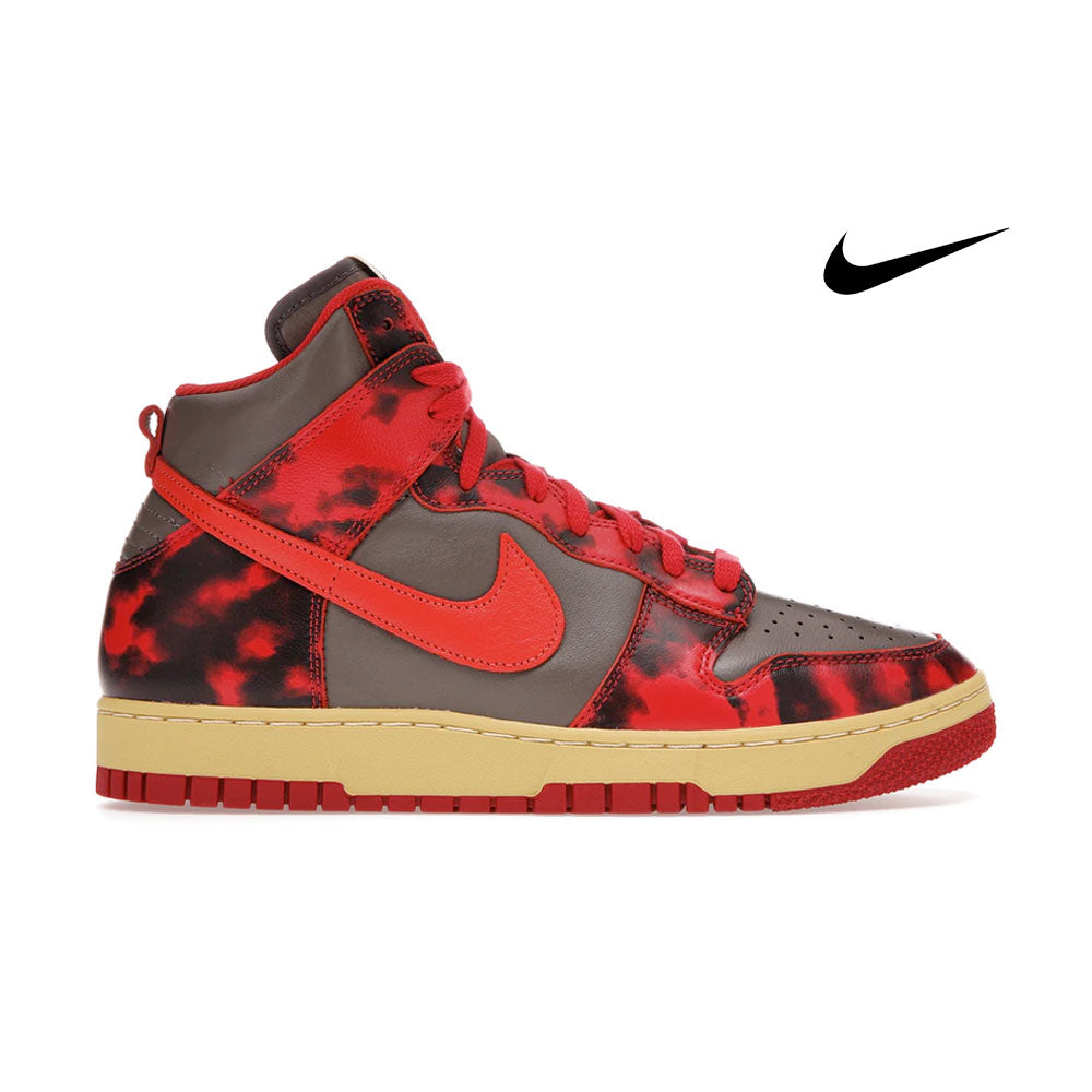 Nike Dunk High 1985 Red Acid Wash