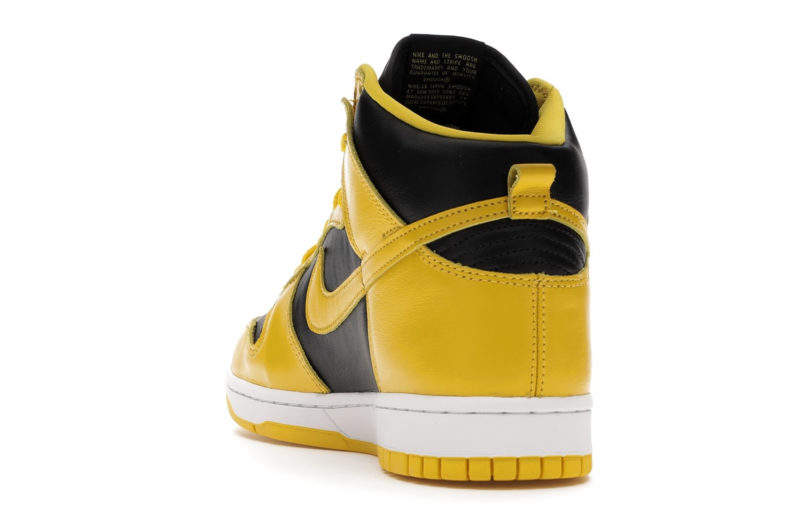 Nike Dunk High Black Varsity Maize