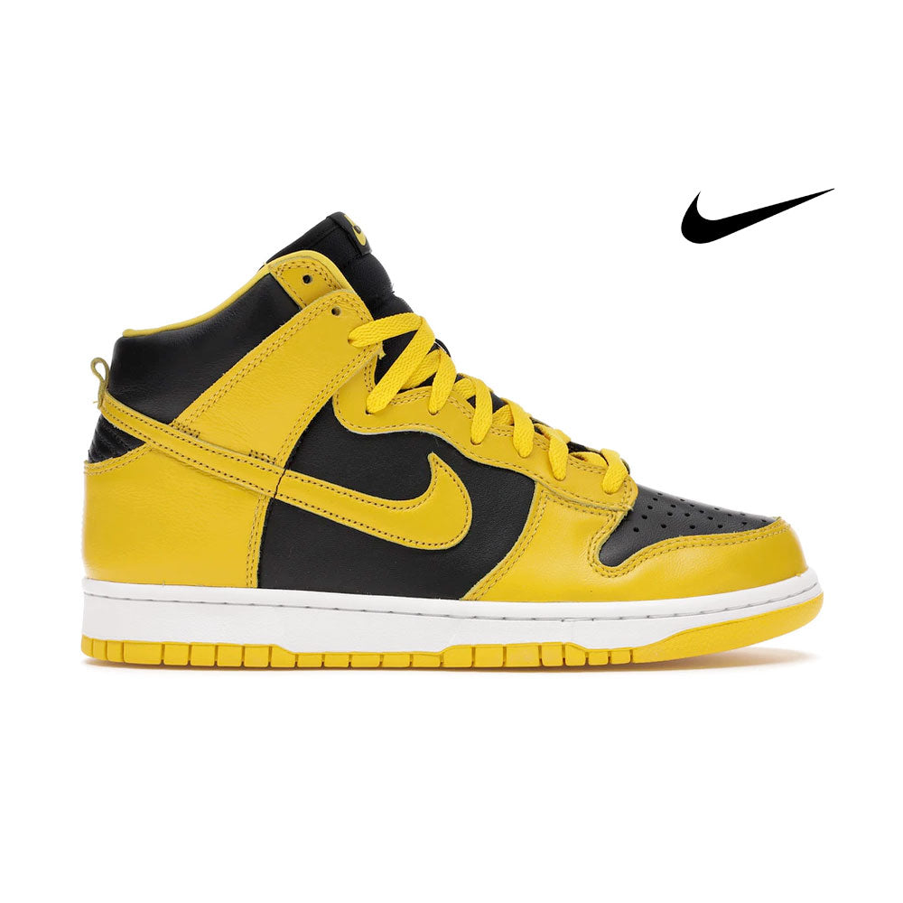 Nike Dunk High Black Varsity Maize