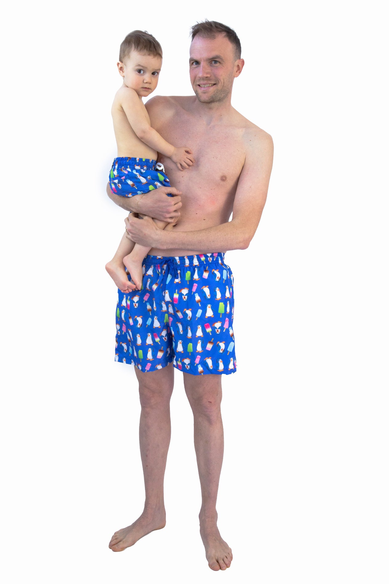 Costume Papà e Figlio - Pinguini