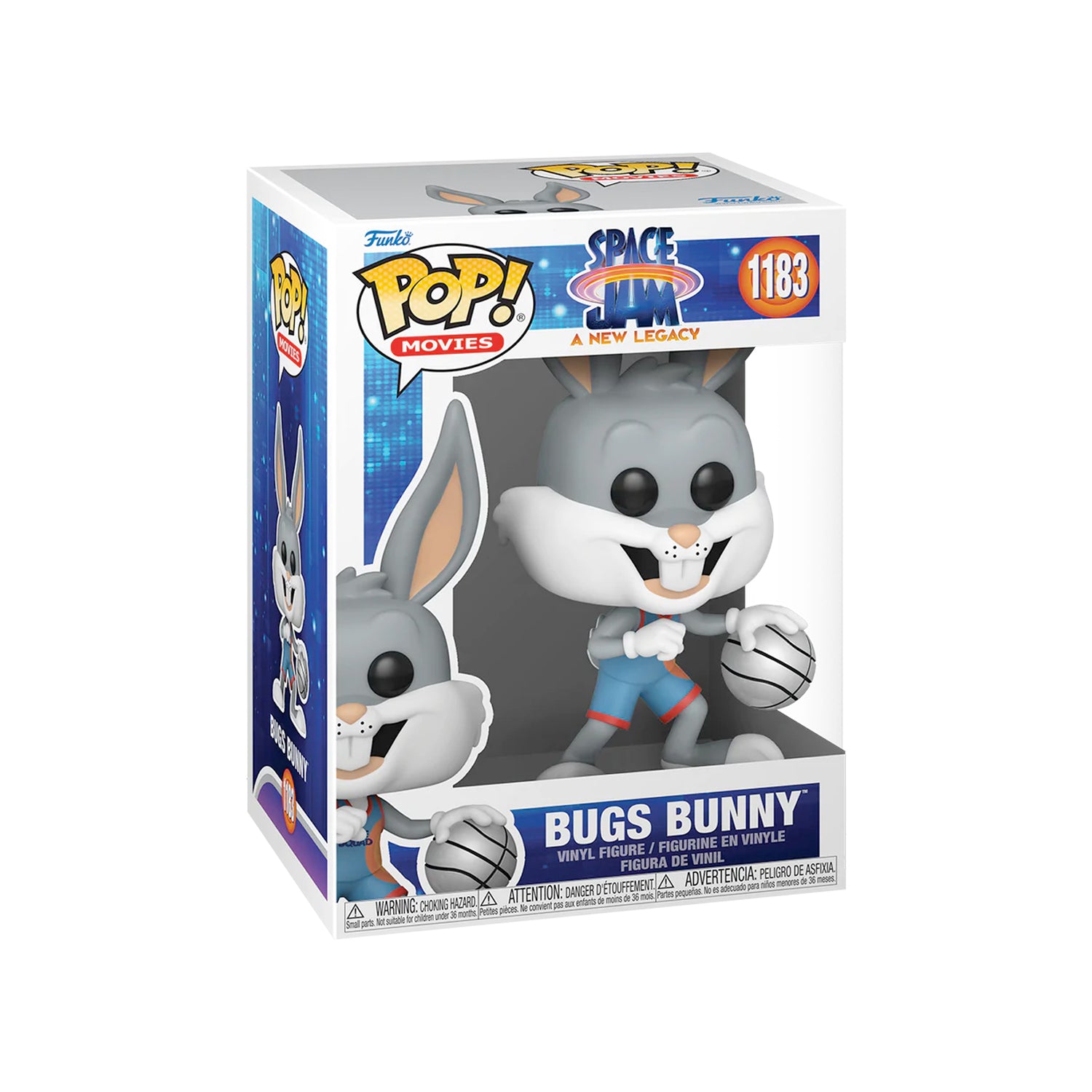 Funko Pop! Basketball Space Jam - A New Legacy Bugs Bunny Figure #1183