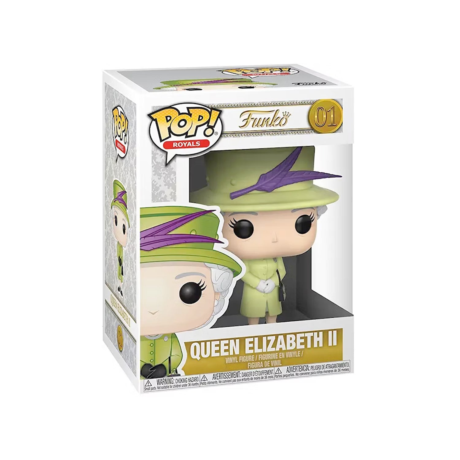 Funko Pop! Royals Queen Elizabeth II - Regina Elisabetta II Figure #01