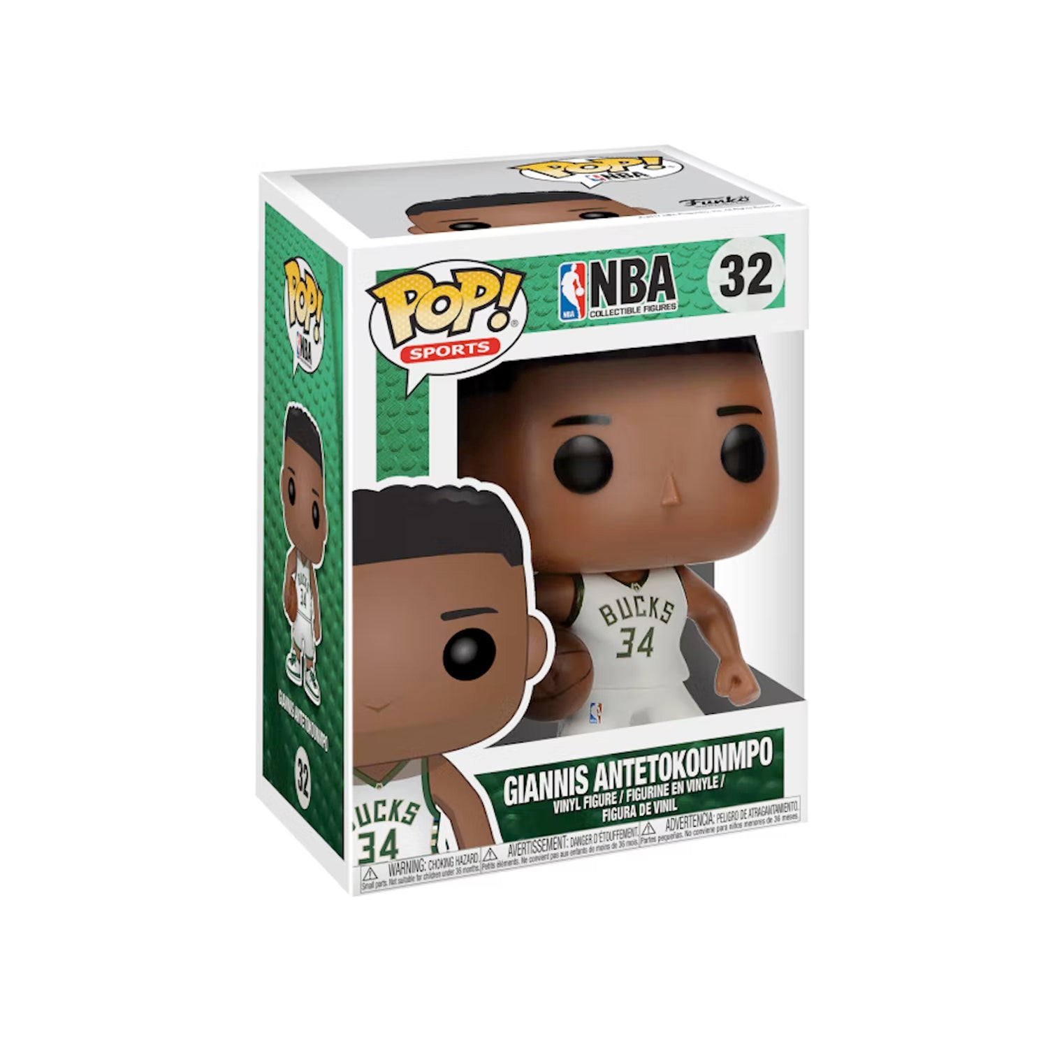 Funko Pop! Sports NBA Giannis Antetokounmpo Figure #32