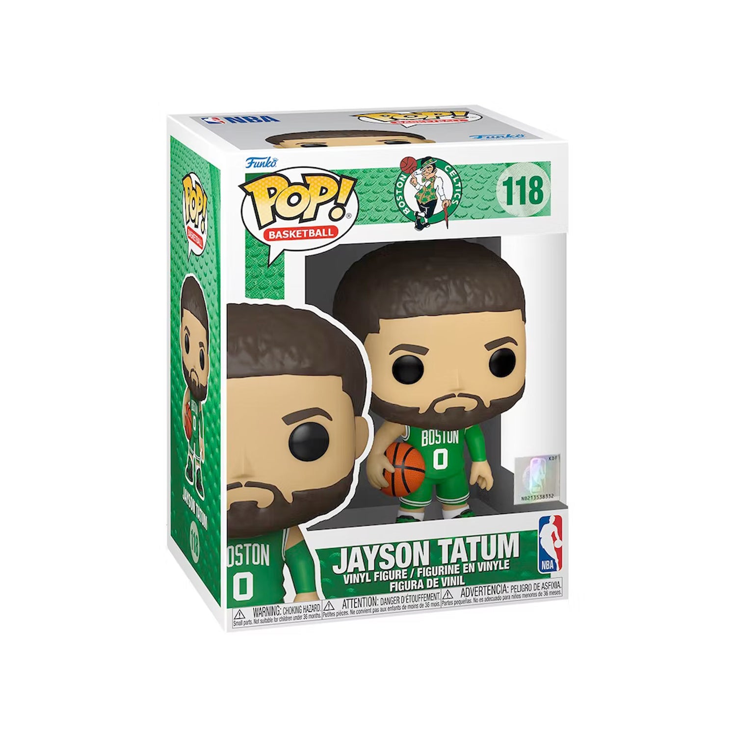 Funko Pop! Basketball NBA Boston Celtics Jayson Tatum Figure #118