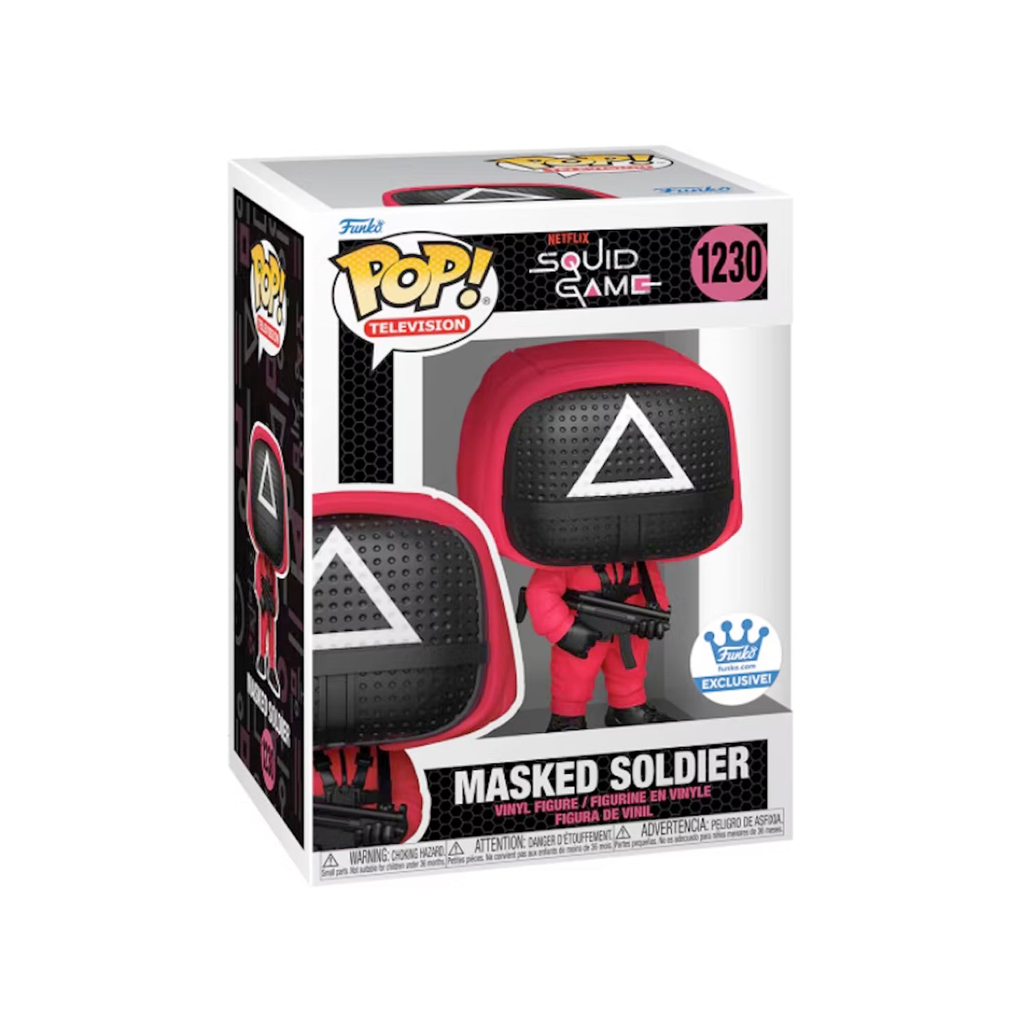 Funko Pop! Television Netflix Squid Game Masked Soldier Funko Shop Exclusive Figure #1230