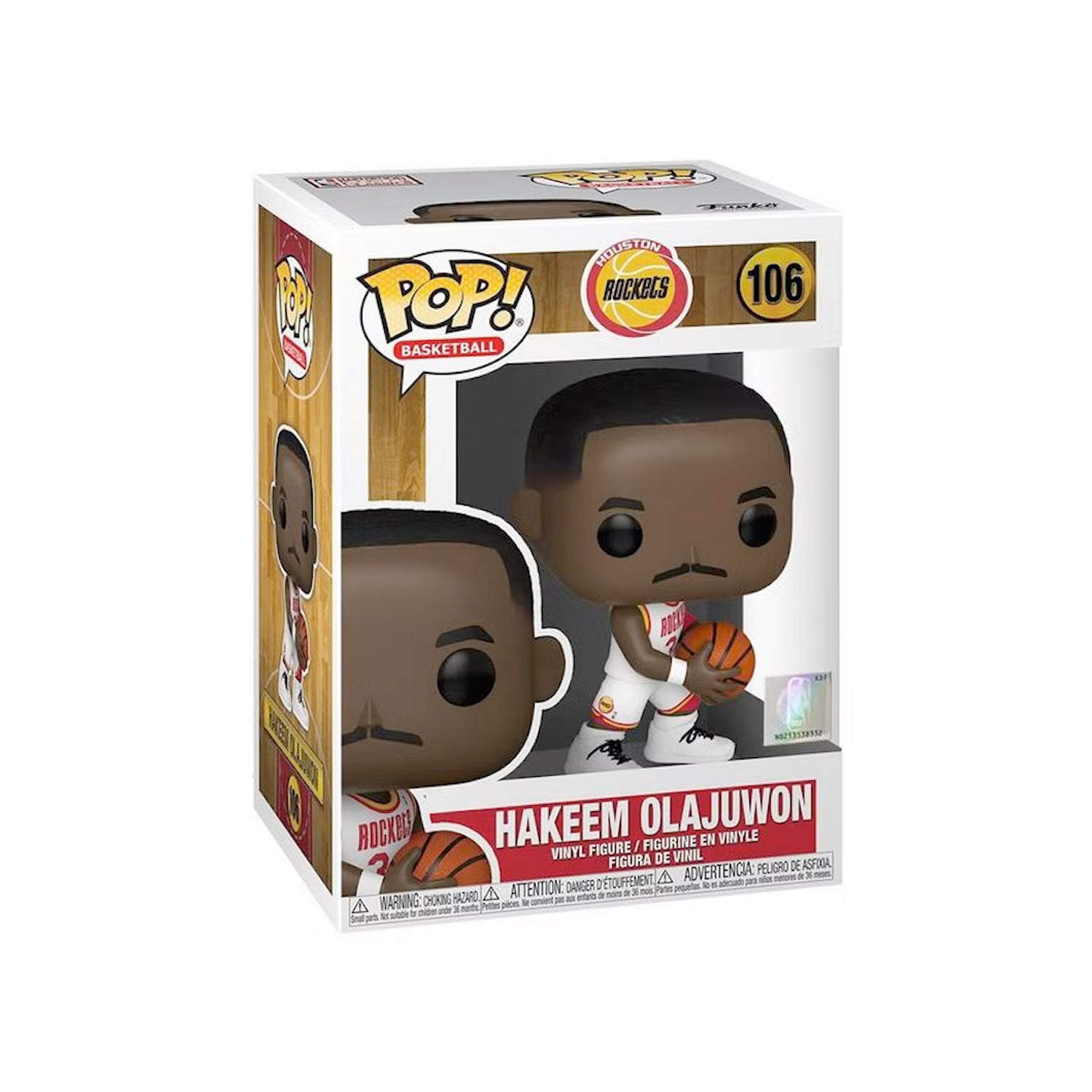 Funko Pop! Basketball Houston Rockets Hakeem Olajuwon Figure #106
