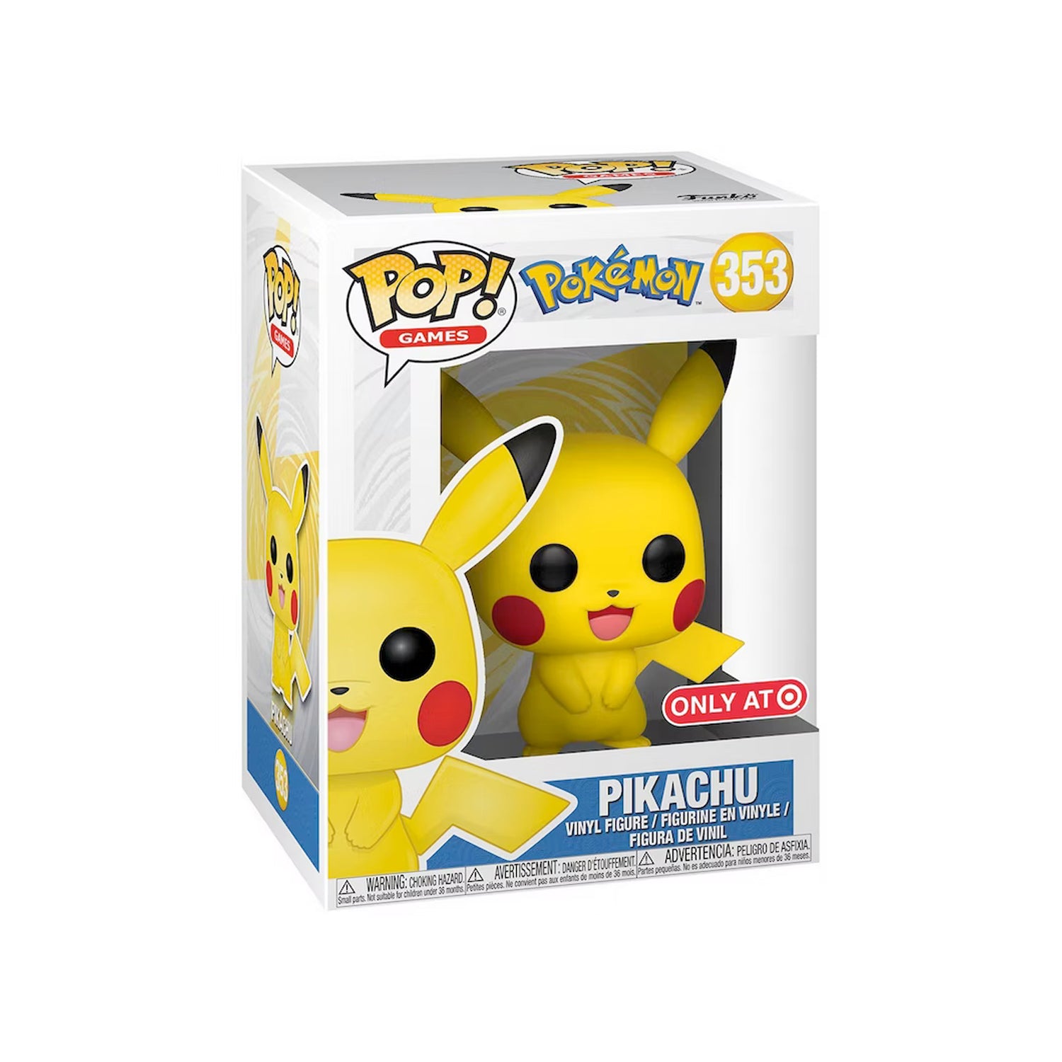 Funko Pop! Games Pokemon Pikachu-Target Exclusive Figure #353
