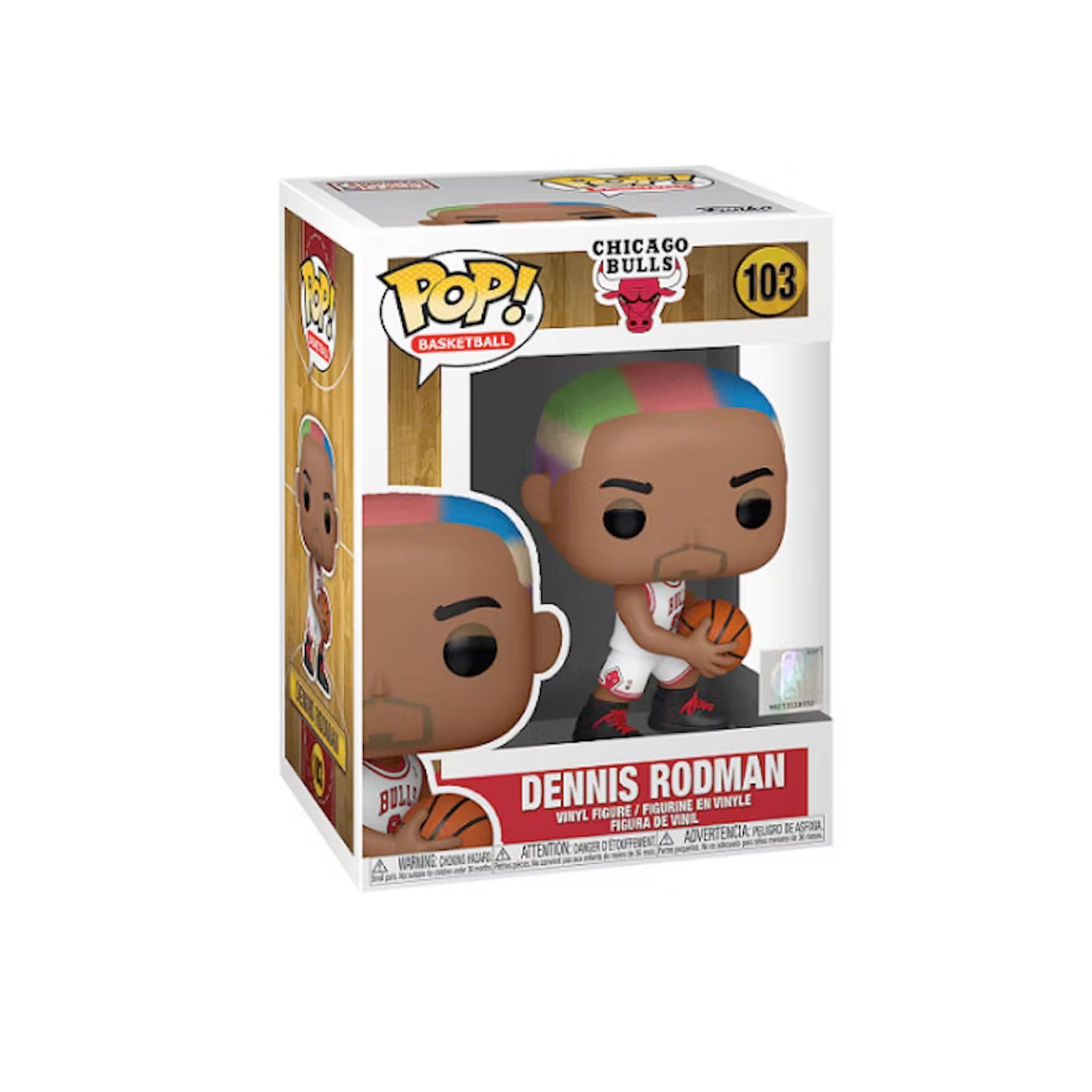 Funko Pop! Basketball Chicago Bulls Dennis Rodman Figure #103