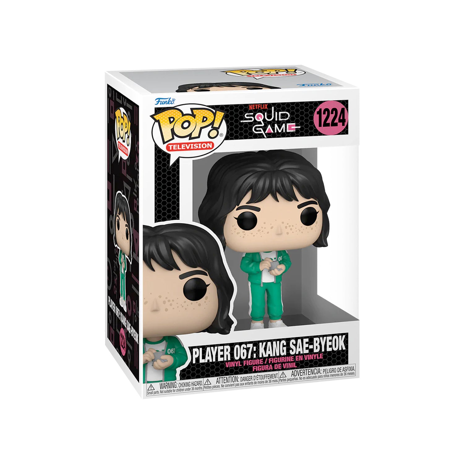 Funko Pop! Television Netflix Squid Game Player 067: Kang Sae-Byeok Funko Shop Exclusive Figure #1224