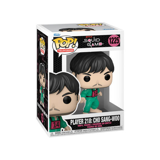 Funko Pop! Television Netflix Squid Game Player 218: Cho Sang-Woo Funko Shop Exclusive Figure 