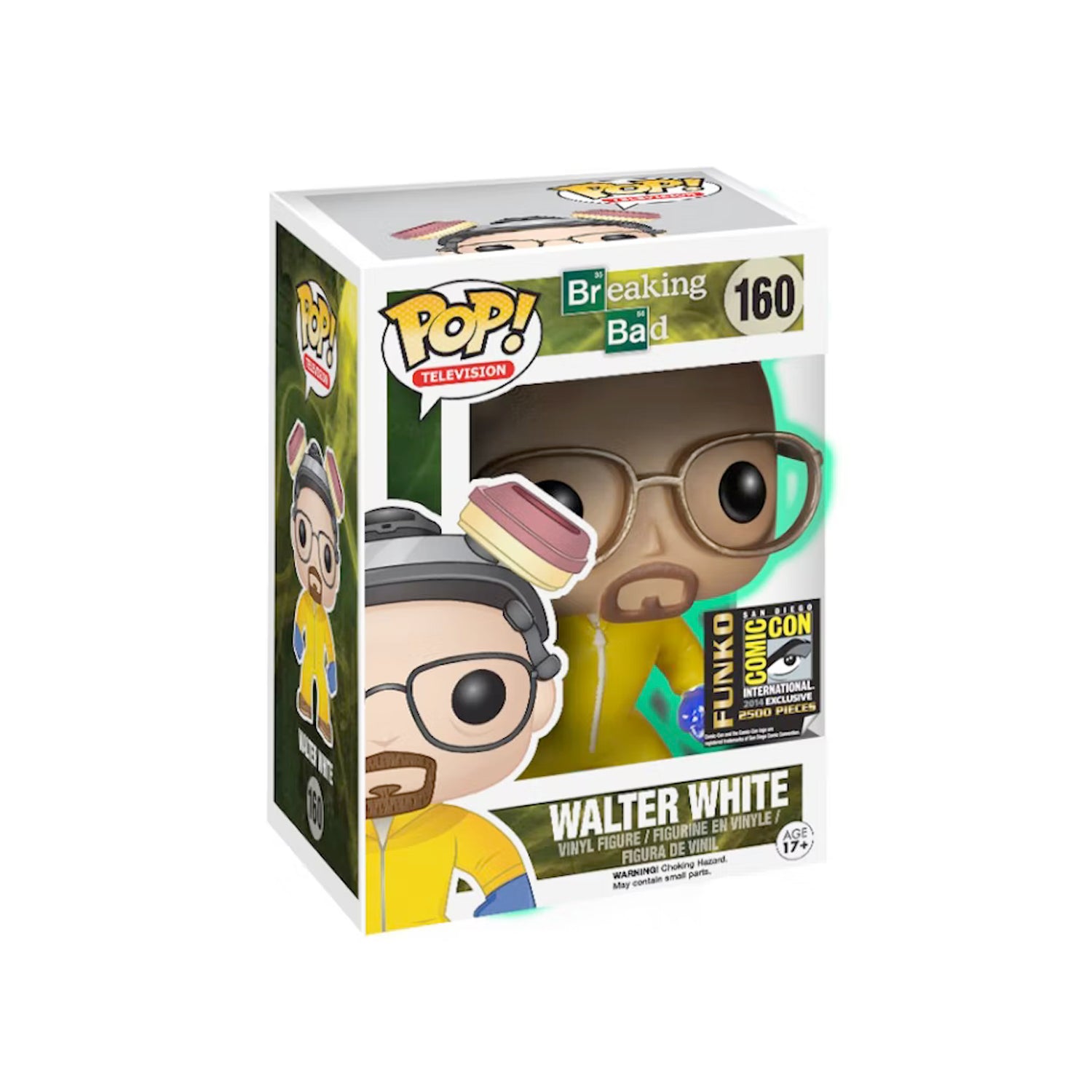 Funko Pop! Television Breaking Bad Walter White (Glow) SDCC Figure #160