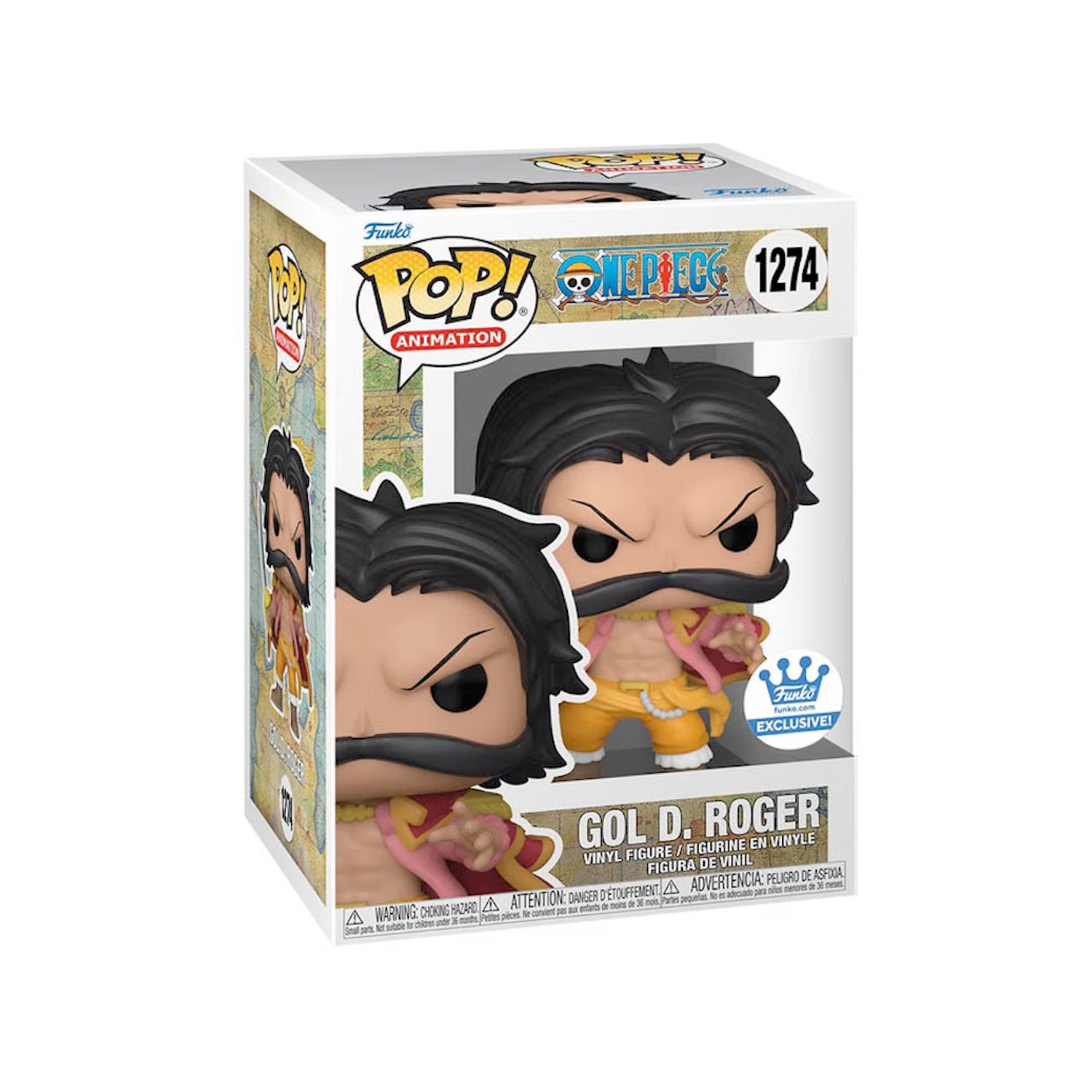 Funko Pop! Animation One Piece Gol D. Roger Funko Shop Exclusive Figure #1274