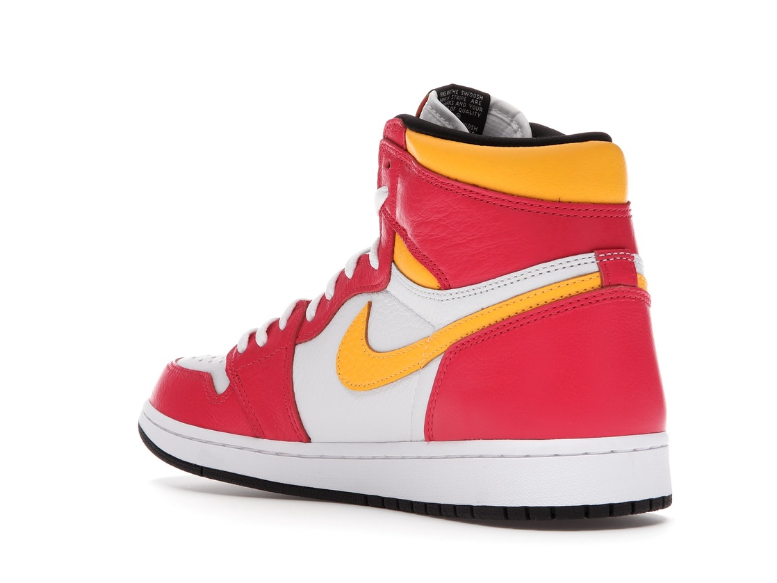 Jordan 1 Retro High Light Fusion Red