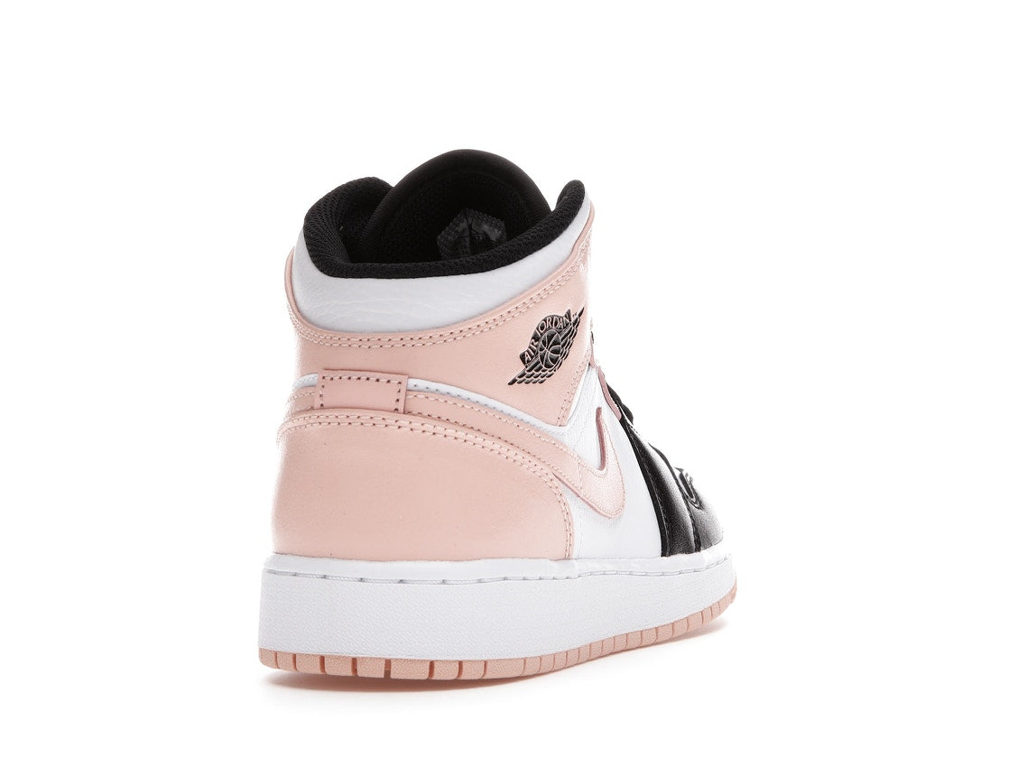 Jordan 1 Mid Arctic Orange Black Toe
