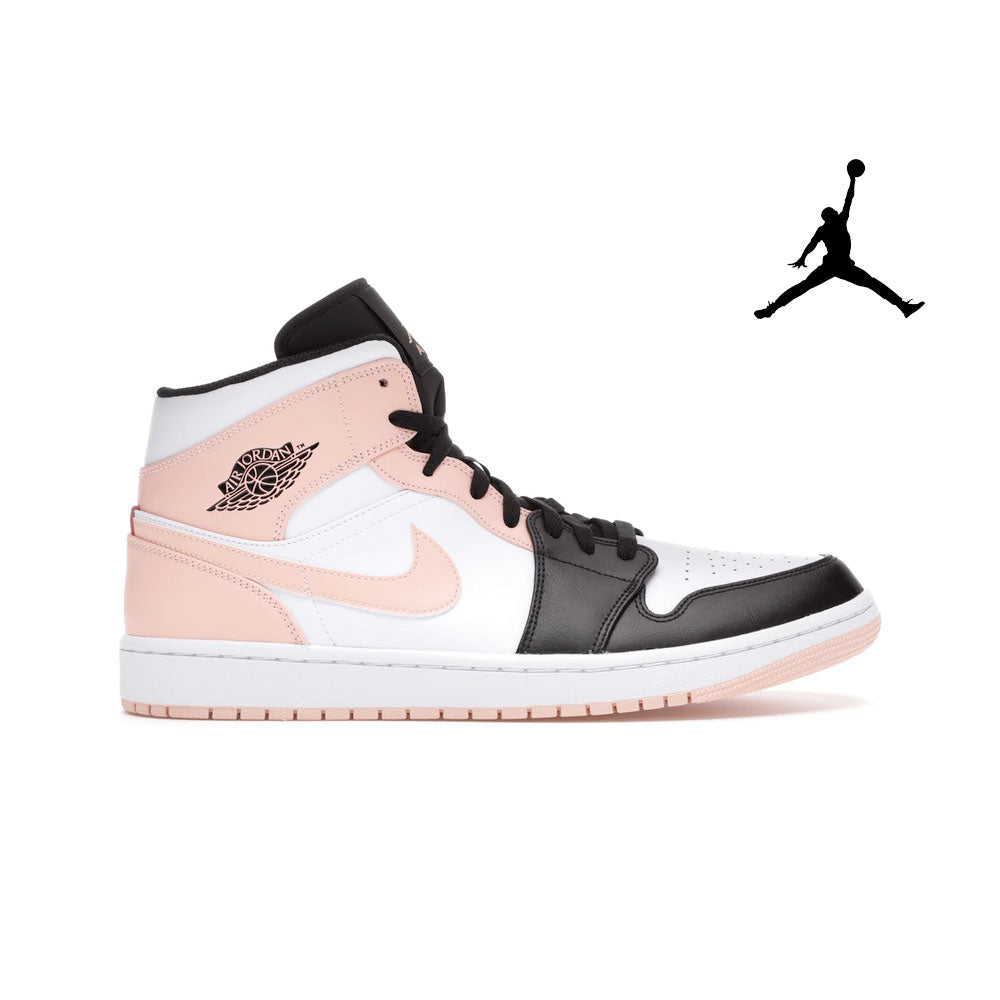 Jordan 1 Mid Arctic Orange Black Toe