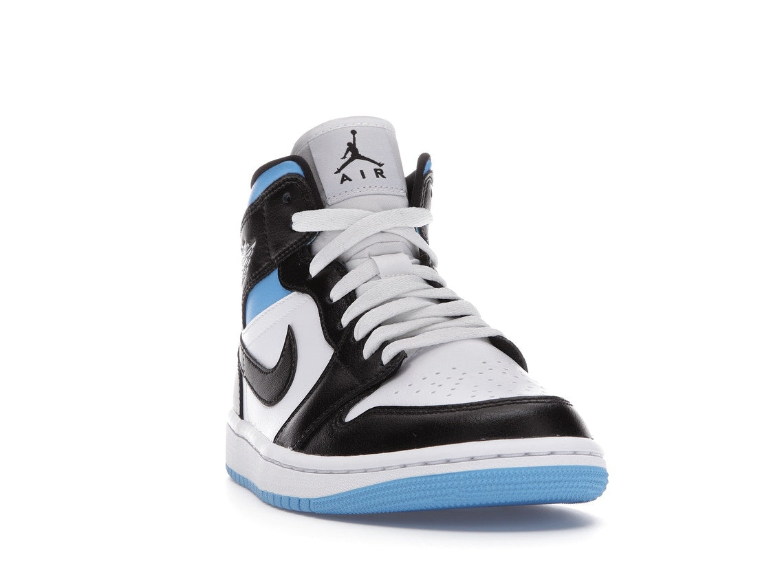 Jordan 1 Mid University Black White (W)