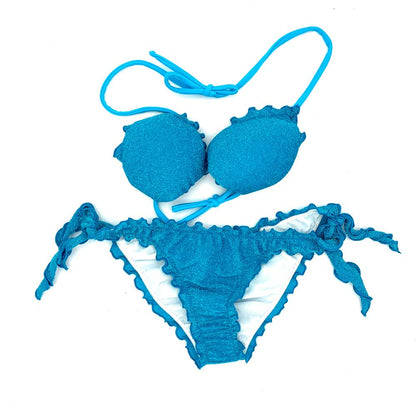 Bikini Frou Frou - Glitter Blue