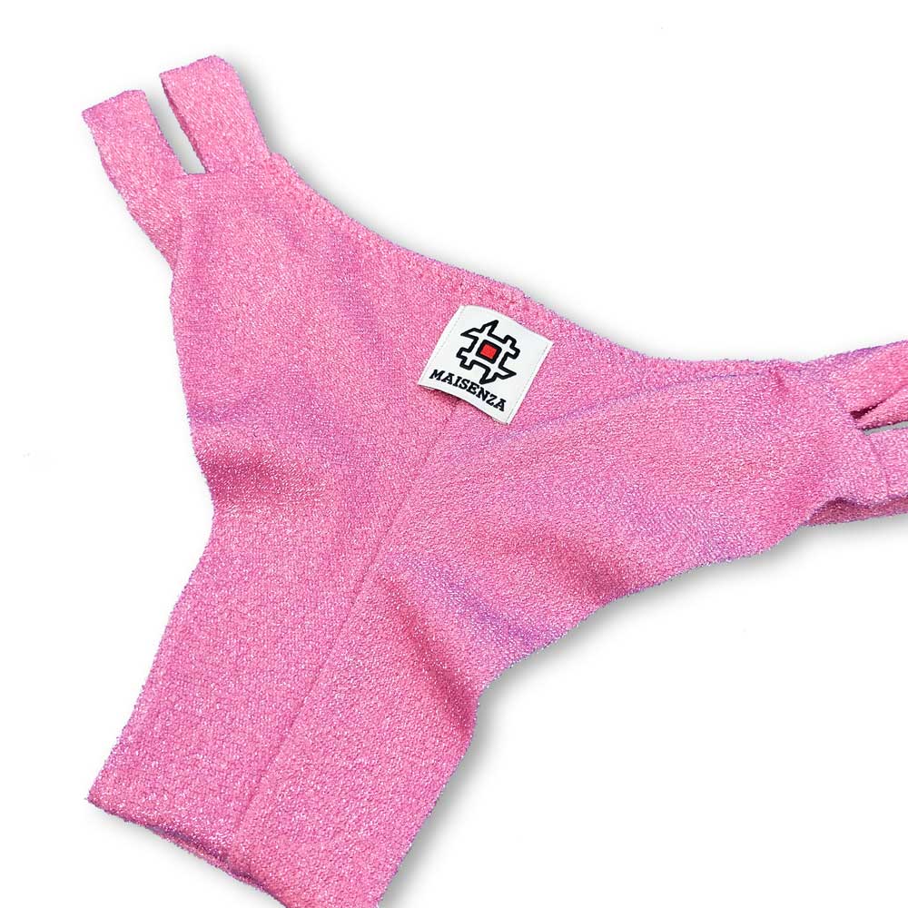 Monokini Double - Glitter Pink