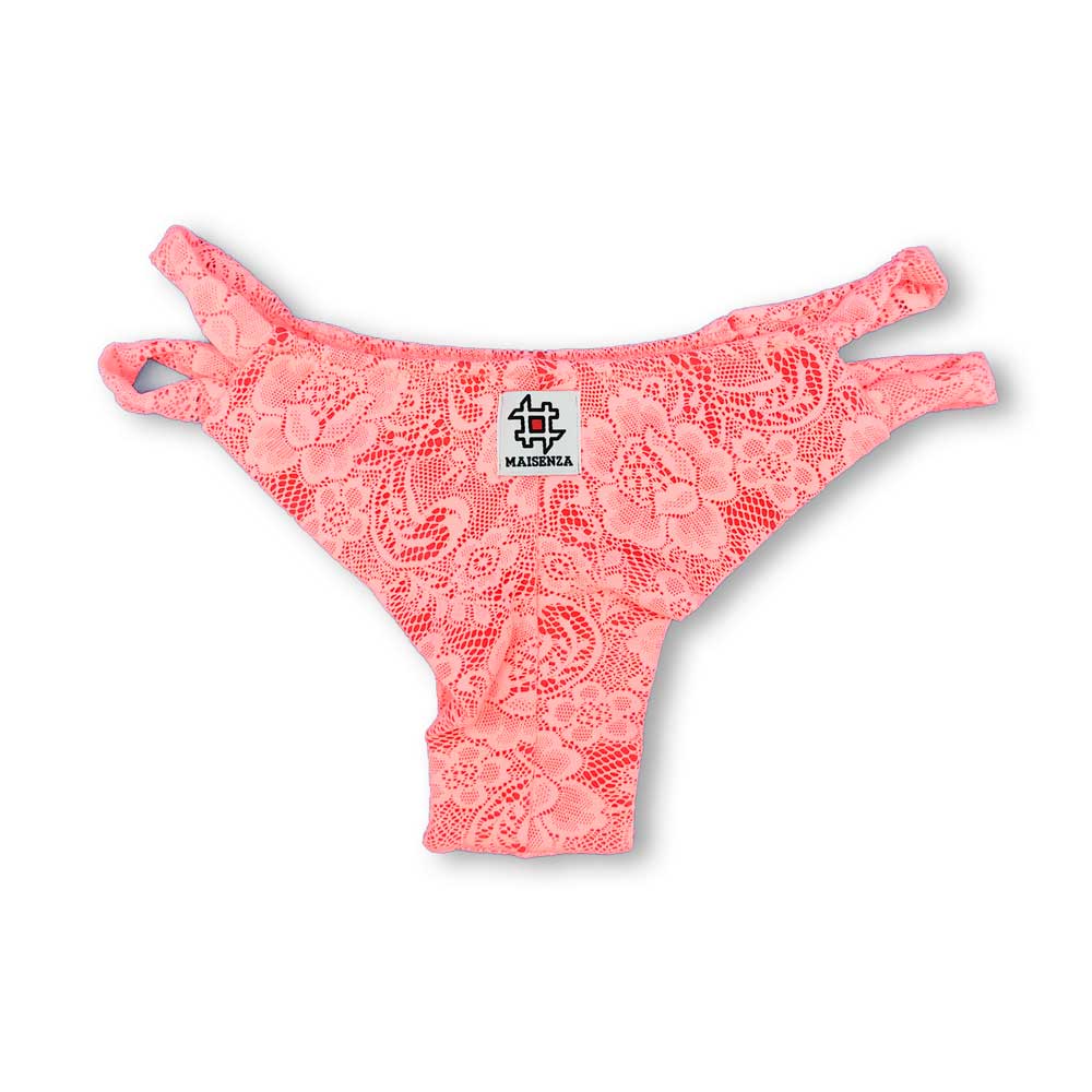 Monokini Double - Pizzo Pink