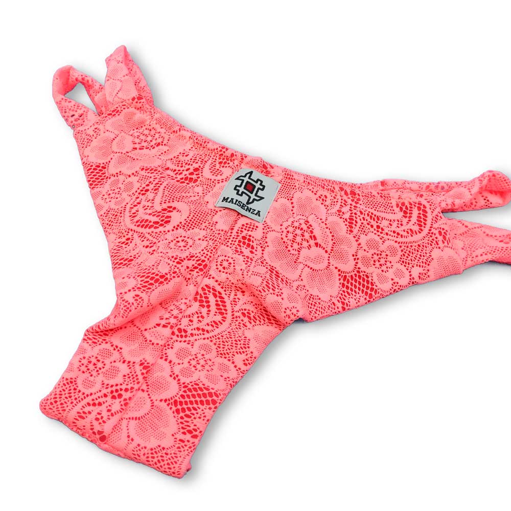 Monokini Double - Pizzo Pink