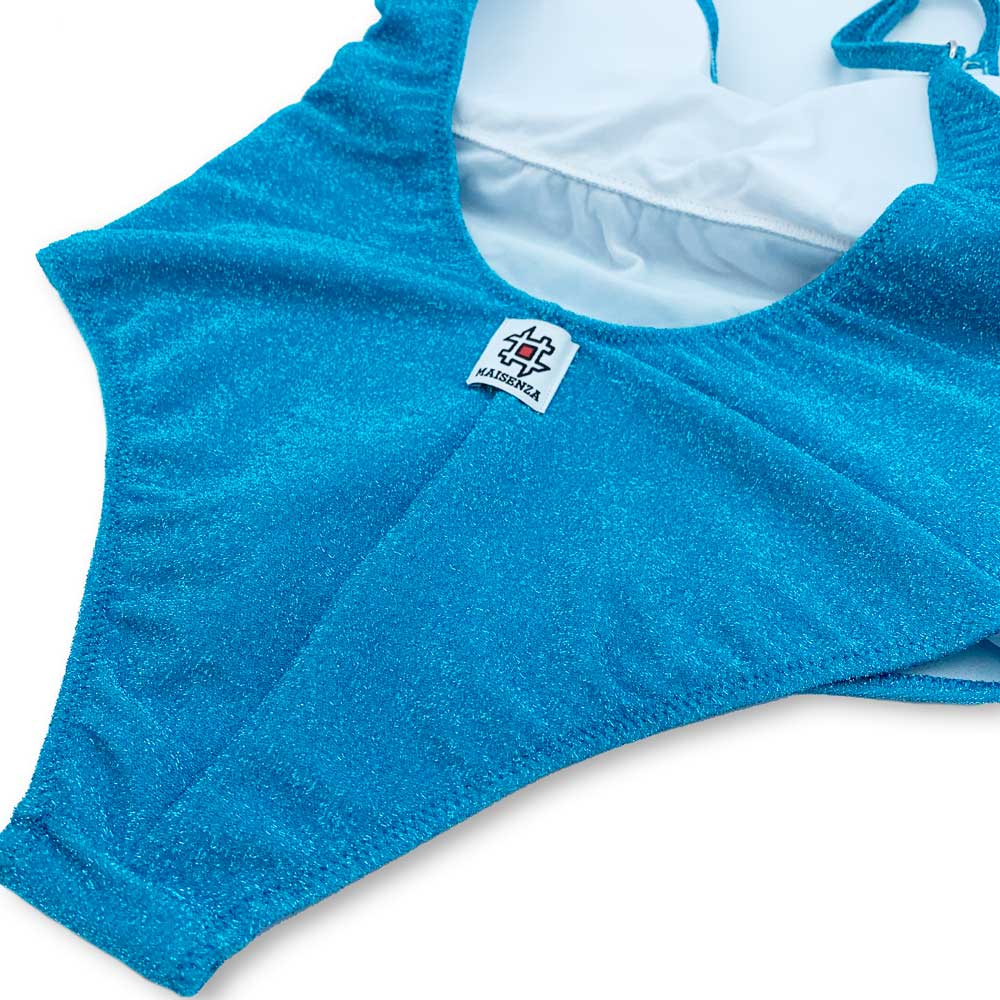 Costume Intero - Glitter Blu