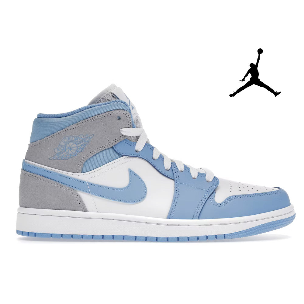 Tie Dye Air Jordan Rosse E Azzurre MAISENZA Jordan Mid University