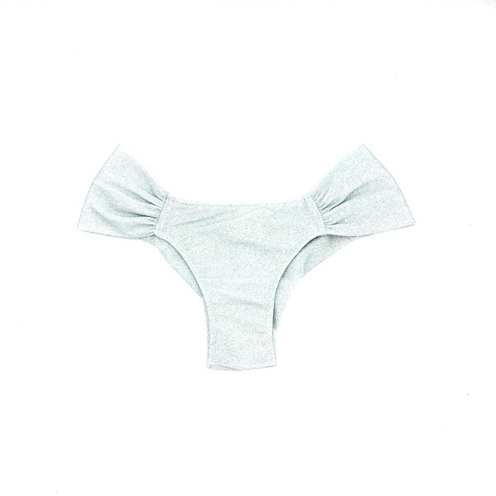 Monokini Fascia - Glitter White