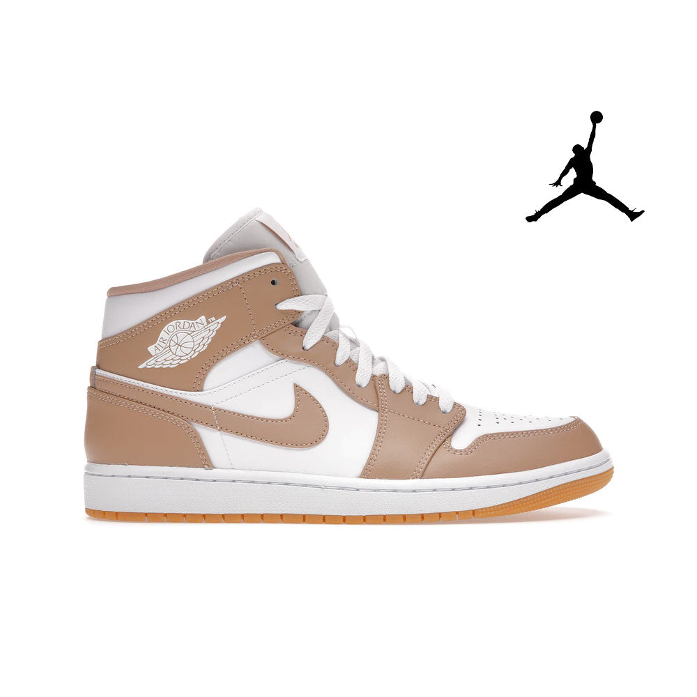 Jordan 1 Mid Tan Gum