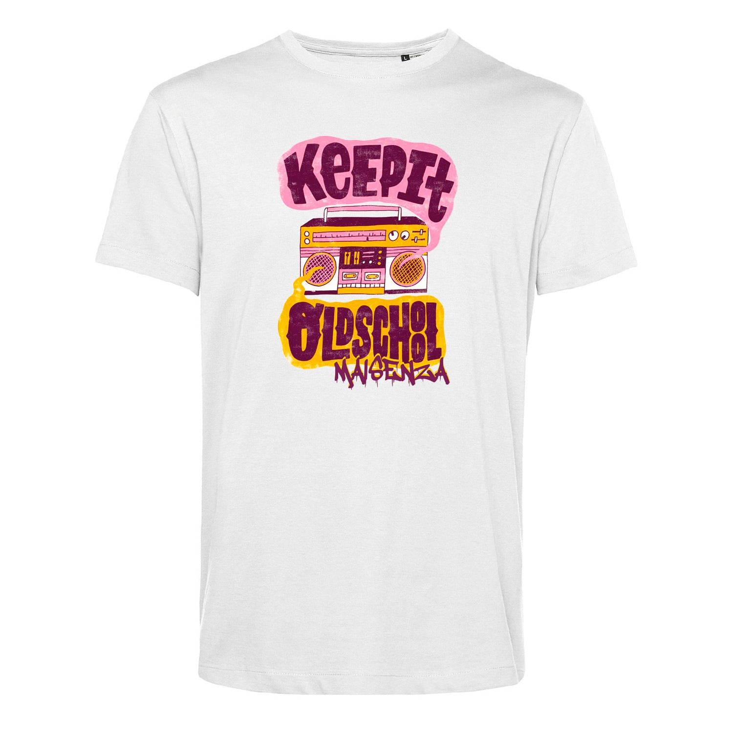 T-shirt organica UOMO Old School