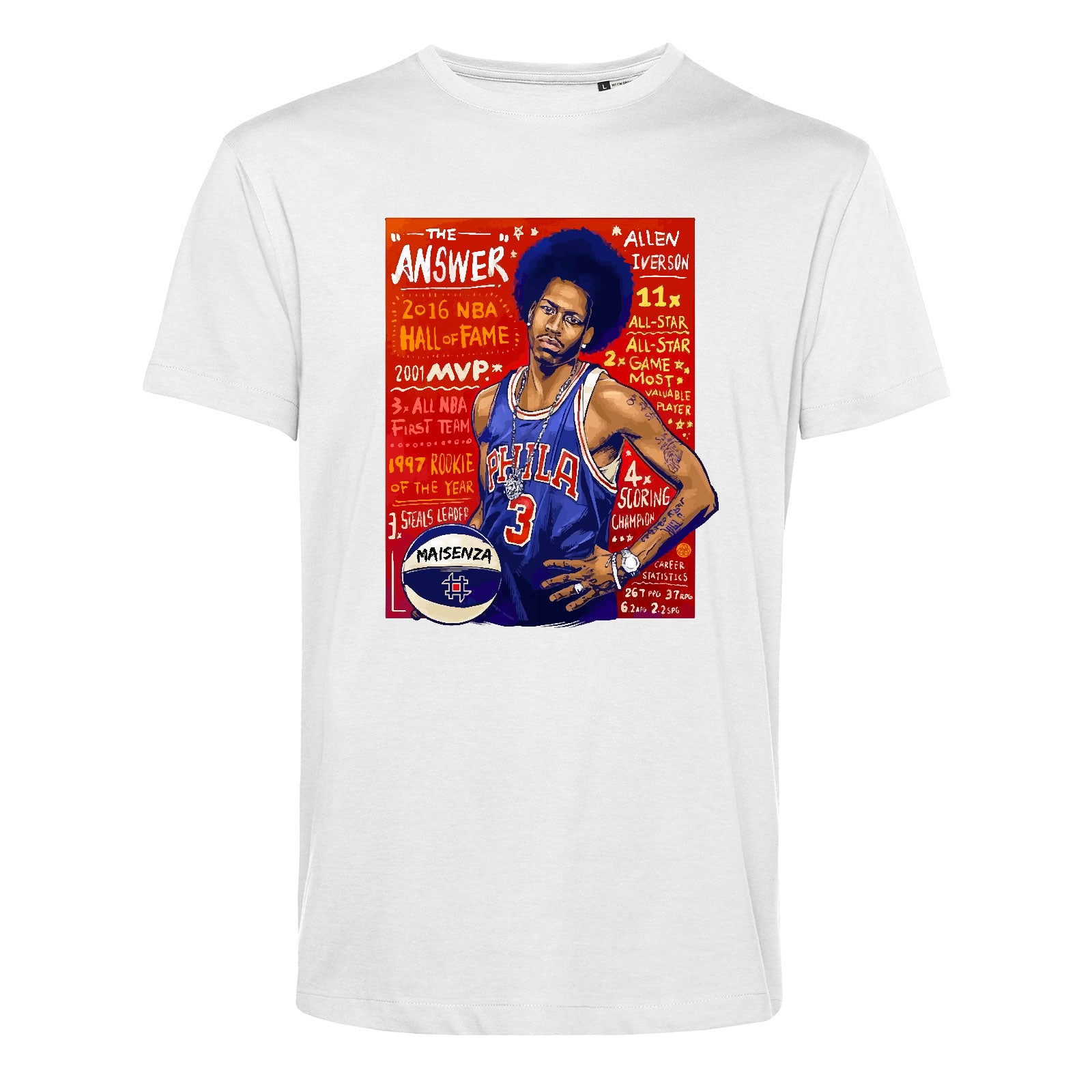 T-shirt organica UOMO Iverson '23