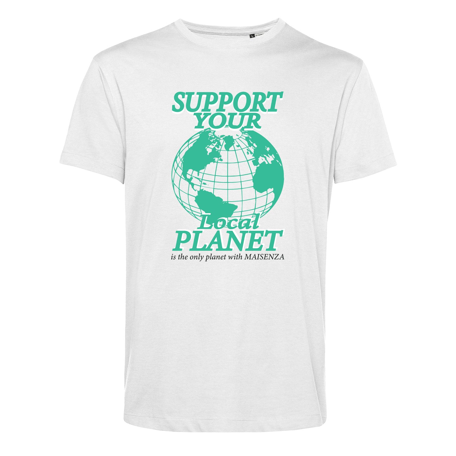T-shirt organica UOMO Save the Planet