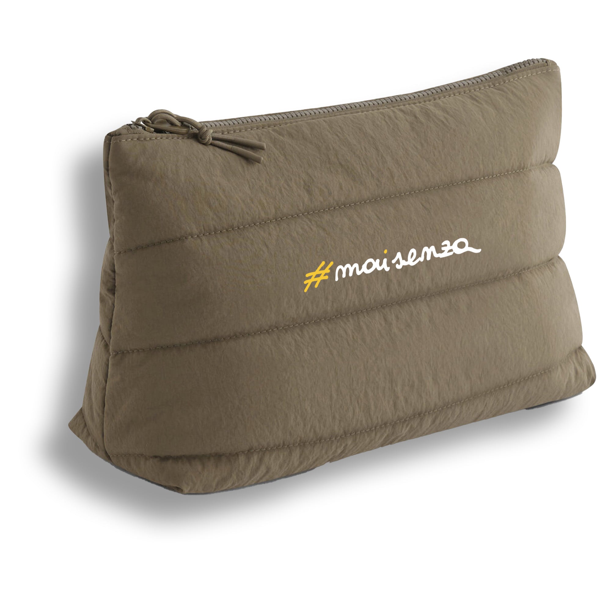 Pochette beauty case trapuntata Maisenza #
