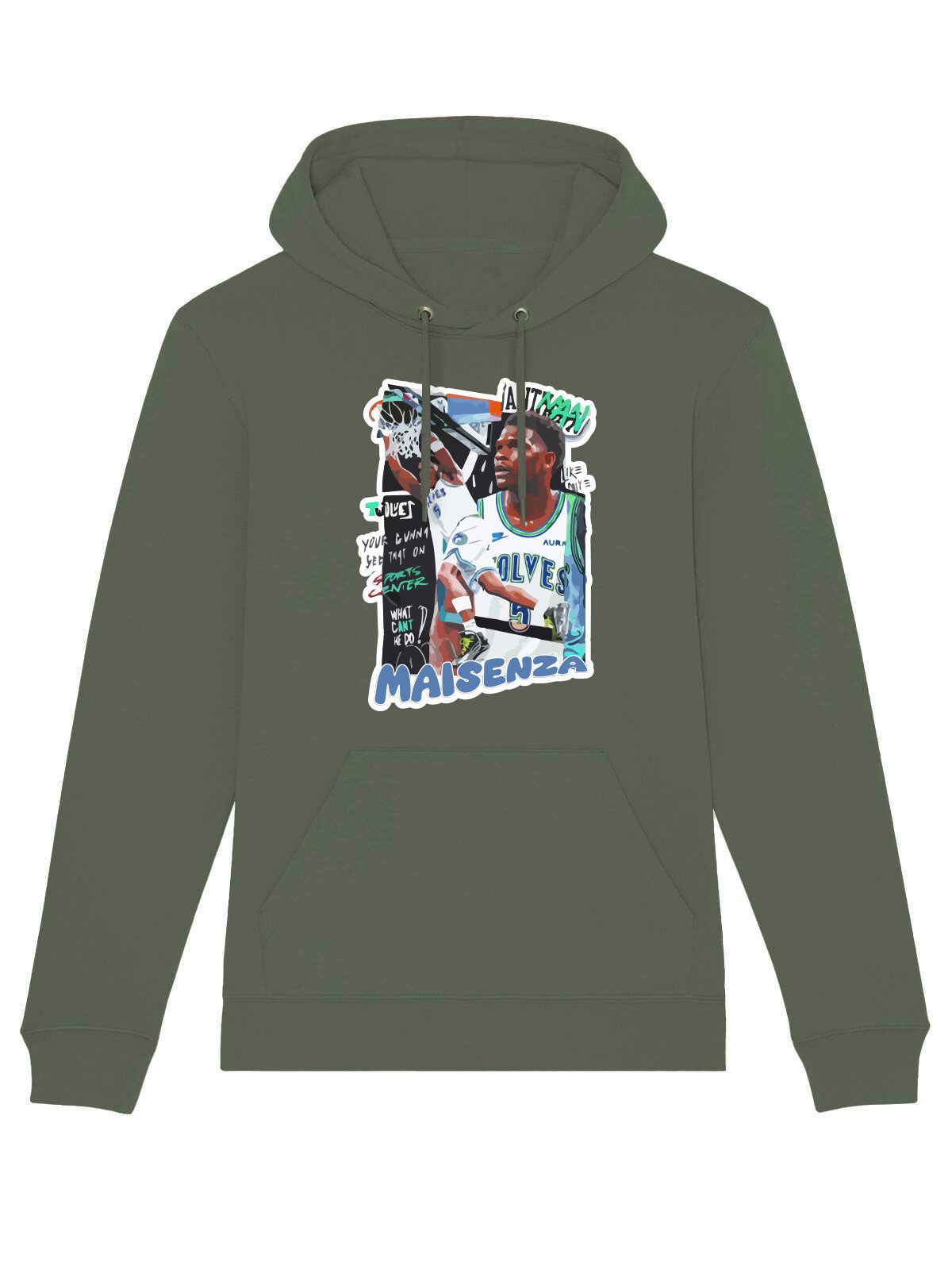 Felpa Maisenza # Sport Graphic Antman - Verde scuro